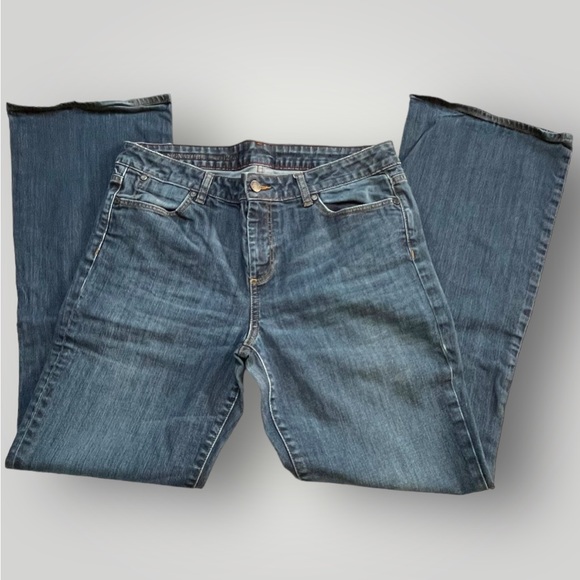 Talbots Boot Cut- Mid Rise Jeans - Picture 3 of 15